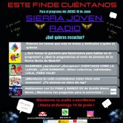 SIERRA JOVEN RADIO nos lanza sus propuestas de participación y nos pregunta por los contenidos para el próximo programa del 18 de junio ¿Qué quieres escuchar en SJR? 
