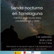Senda nocturna - Por El camino de los Rosales en Torrelaguna