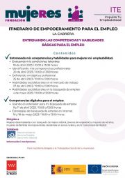 Curso empleo Mujer (La Cabrera): Entrenando las competencias y habilidades básicas para el empleo