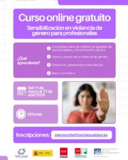 Ver imagen de Curso de Sensibilización en violencia de género para profesionales